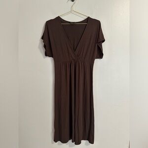 BCBGMAXAZRIA Brown Dress in Medium